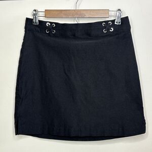Rafaella Comfort Black Skort Women's Small Beach Resort Tennis